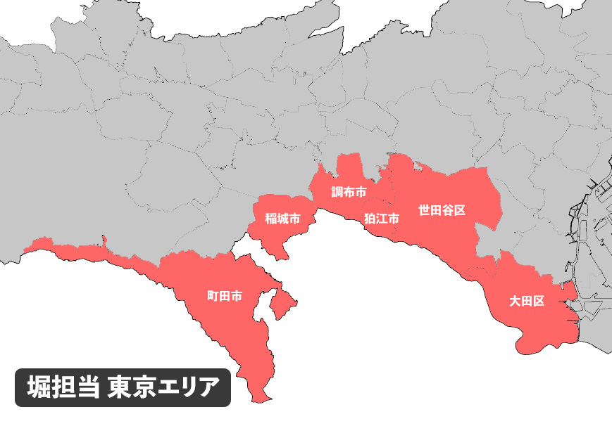 東京堀エリア