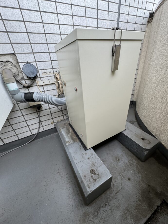 ナショナルセントラルクリーナーMCーH71付属品　新品未使用 Panasonic - ここ様 セントラルクリーナー用 8mホース（白色